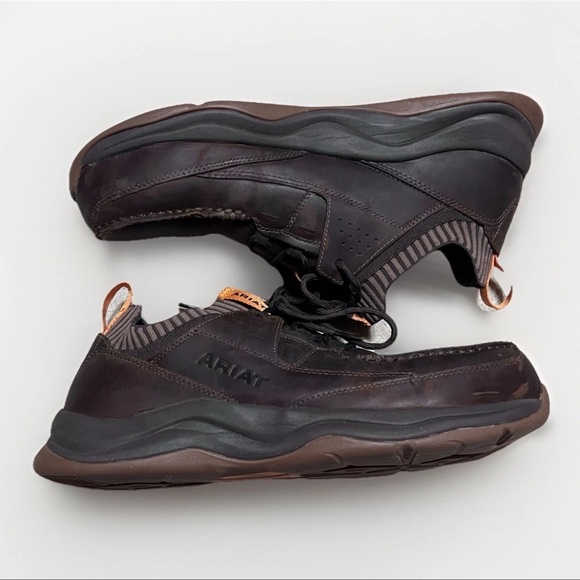 Ariat® Men's Working Mile Composite Toe Work Boots 10034151 Sz 11 D Brown - Picture 1 of 10